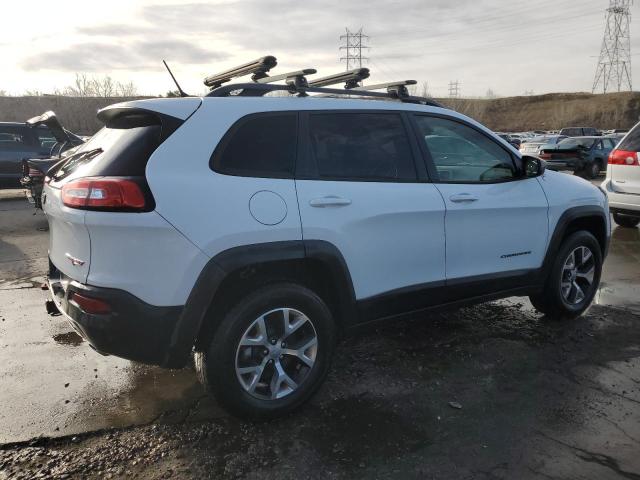 1C4PJMBS9FW718279 - 2015 JEEP CHEROKEE TRAILHAWK WHITE photo 3
