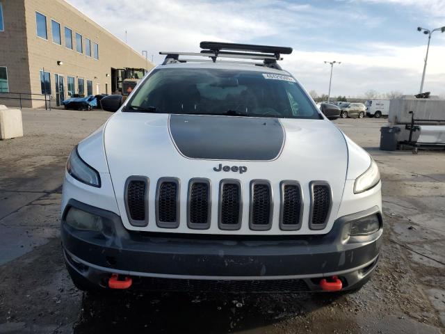1C4PJMBS9FW718279 - 2015 JEEP CHEROKEE TRAILHAWK WHITE photo 5