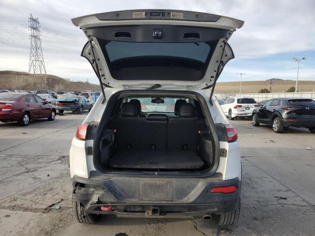 1C4PJMBS9FW718279 - 2015 JEEP CHEROKEE TRAILHAWK WHITE photo 6