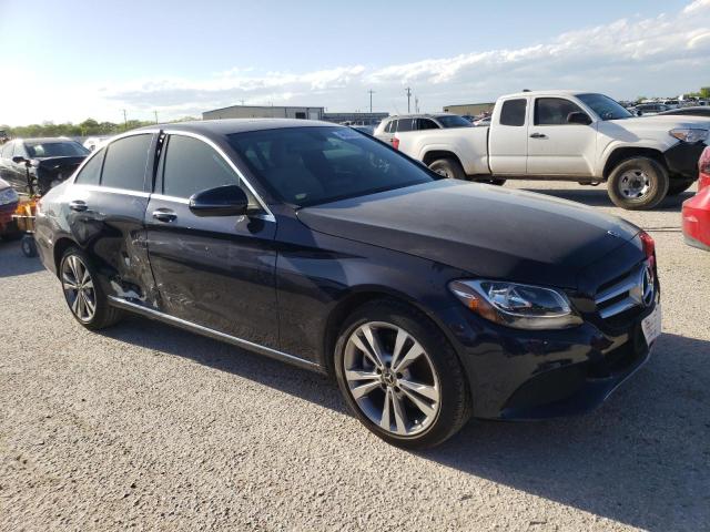 55SWF4KB6JU252769 - 2018 MERCEDES-BENZ C 300 4MATIC BLUE photo 4