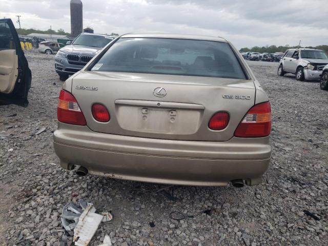 JT8BD68S9Y0096985 - 2000 LEXUS GS 300 BEIGE photo 6