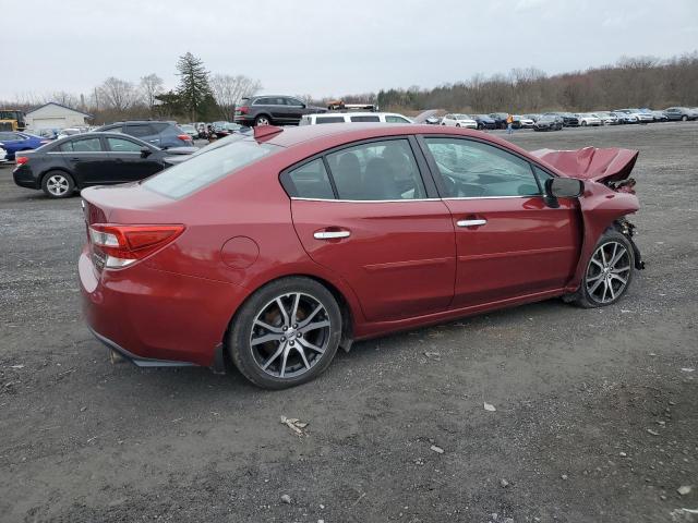 4S3GKAU64H3610071 - 2017 SUBARU IMPREZA LIMITED MAROON photo 3