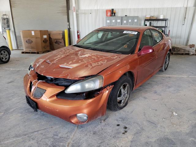 2G2WS522941171019 - 2004 PONTIAC GRAND PRIX GT2 ORANGE photo 2