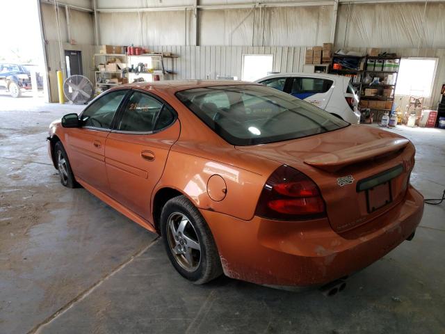 2G2WS522941171019 - 2004 PONTIAC GRAND PRIX GT2 ORANGE photo 3