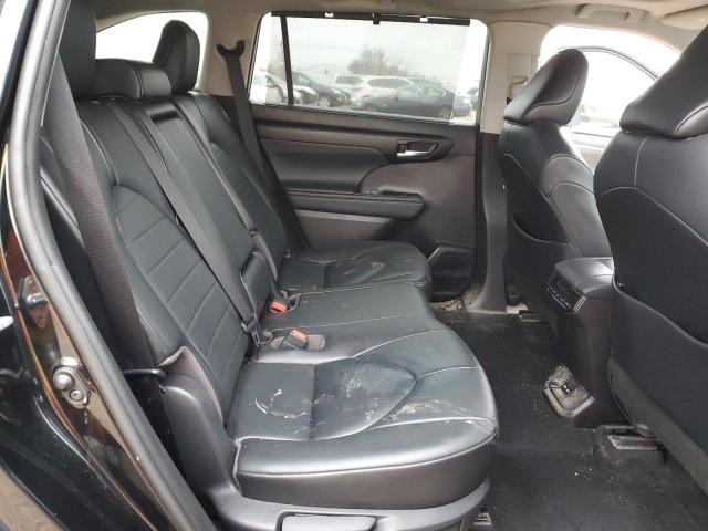 5TDGZRBH6MS120125 - 2021 TOYOTA HIGHLANDER XLE BLACK photo 11
