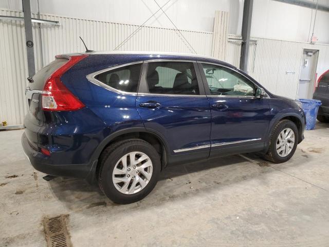 2HKRM4H78FH623656 - 2015 HONDA CR-V EXL BLUE photo 3