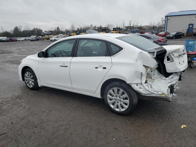 3N1AB7AP0HY299531 - 2017 NISSAN SENTRA S WHITE photo 2