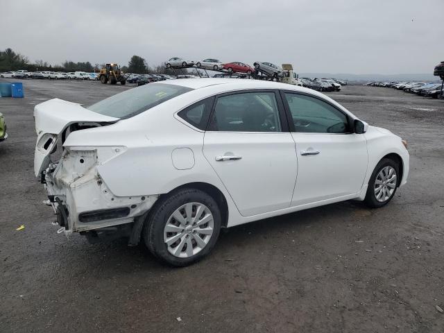 3N1AB7AP0HY299531 - 2017 NISSAN SENTRA S WHITE photo 3