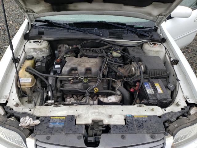 1G1NE52J42M508616 - 2002 CHEVROLET MALIBU LS WHITE photo 11