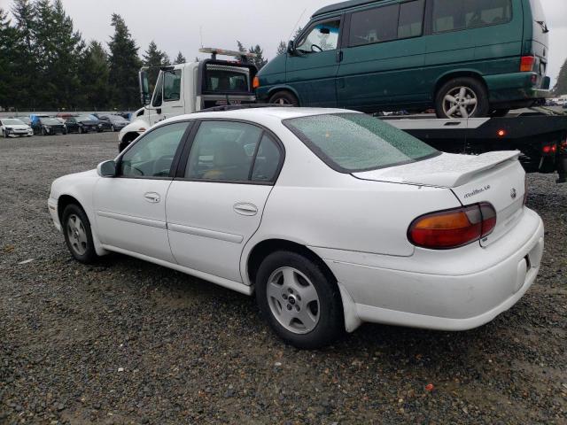 1G1NE52J42M508616 - 2002 CHEVROLET MALIBU LS WHITE photo 2