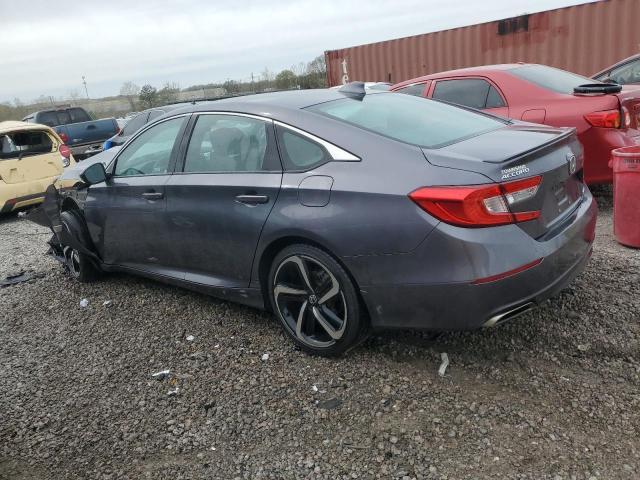 1HGCV1F37LA028139 - 2020 HONDA ACCORD SPORT GRAY photo 2