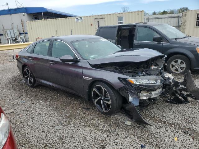 1HGCV1F37LA028139 - 2020 HONDA ACCORD SPORT GRAY photo 4