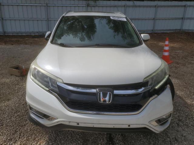 5J6RM3H77FL024411 - 2015 HONDA CR-V EXL WHITE photo 5