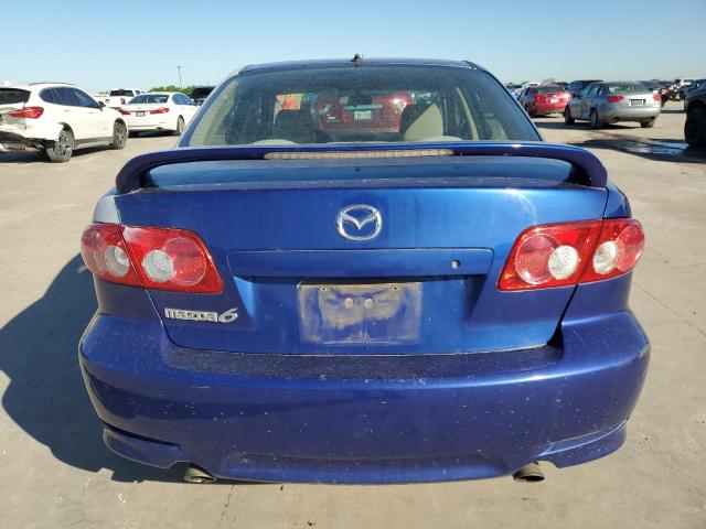 1YVHP80CX55M40674 - 2005 MAZDA 6 I BLUE photo 6