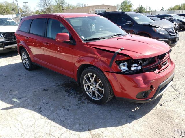 3C4PDCEG5FT641604 - 2015 DODGE JOURNEY R/T RED photo 4