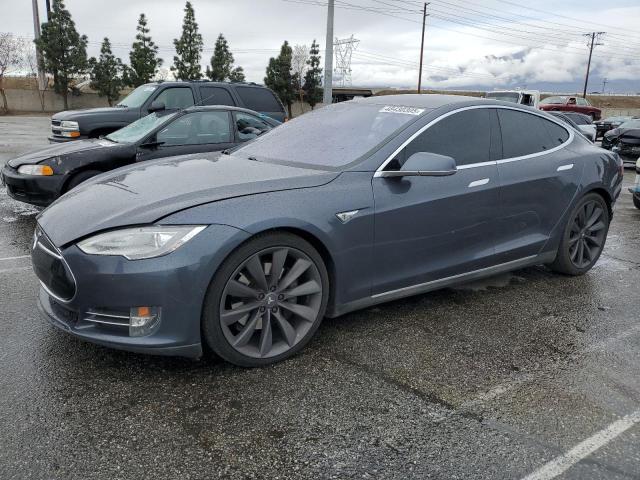 5YJSA1E24GF129246 - 2016 TESLA MODEL S ნაცრისფერი ფოტო 1