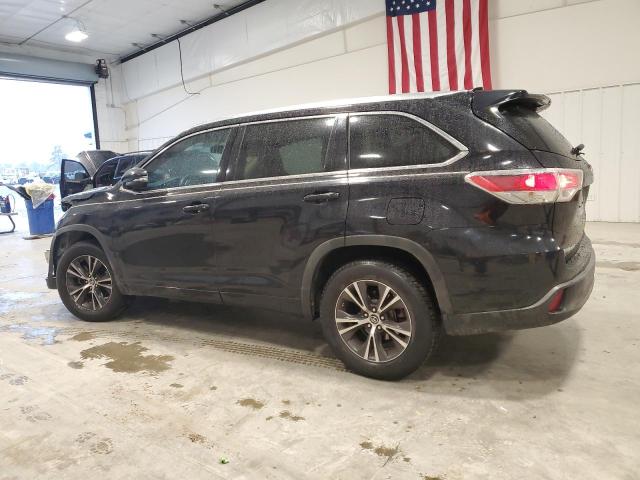 5TDKKRFHXGS500856 - 2016 TOYOTA HIGHLANDER XLE 黑色 照片 2