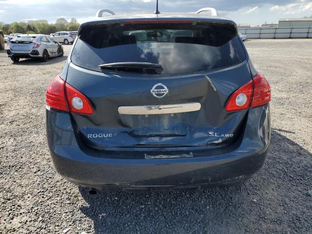 JN8AS5MV6DW645969 - 2013 NISSAN ROGUE S BLUE photo 6