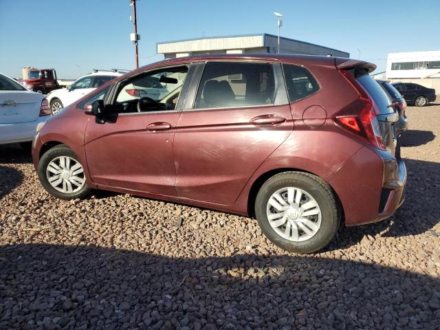 JHMGK5H55GS006010 - 2016 HONDA FIT LX BURGUNDY photo 2