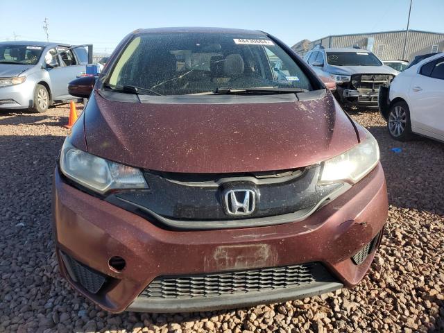 JHMGK5H55GS006010 - 2016 HONDA FIT LX BURGUNDY photo 5