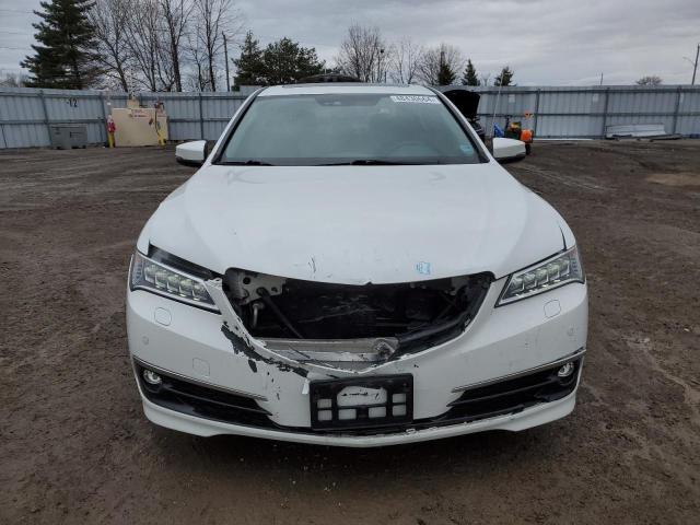 19UUB3F74FA802394 - 2015 ACURA TLX ADVANCE WHITE photo 5