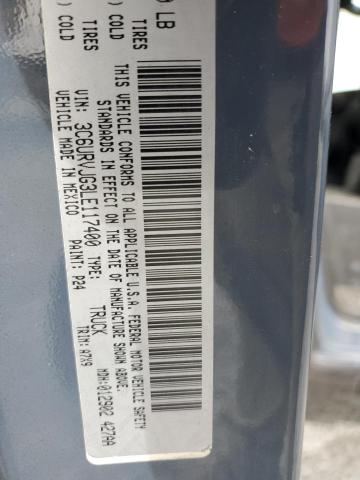 3C6URVJG3LE117400 - 2020 RAM PROMASTER 3500 HIGH ლურჯი ფოტო 13