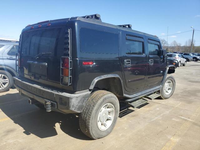 5GRGN23UX4H109128 - 2004 HUMMER H2 BLACK photo 3