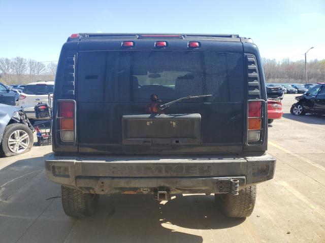 5GRGN23UX4H109128 - 2004 HUMMER H2 BLACK photo 6