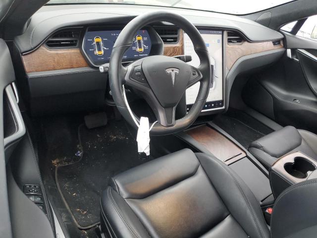 5YJSA1E24MF427775 - 2021 TESLA MODEL S WHITE photo 8