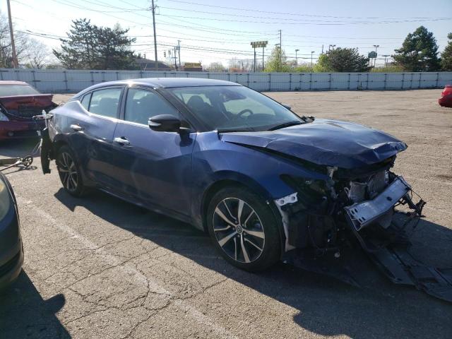 1N4AA6CV0MC508412 - 2021 NISSAN MAXIMA SV BLUE photo 4