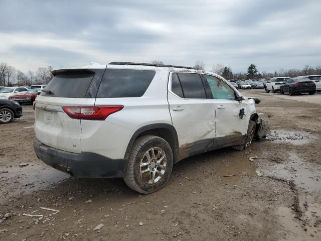 1GNEVGKW8KJ100935 - 2019 CHEVROLET TRAVERSE LT WHITE photo 3