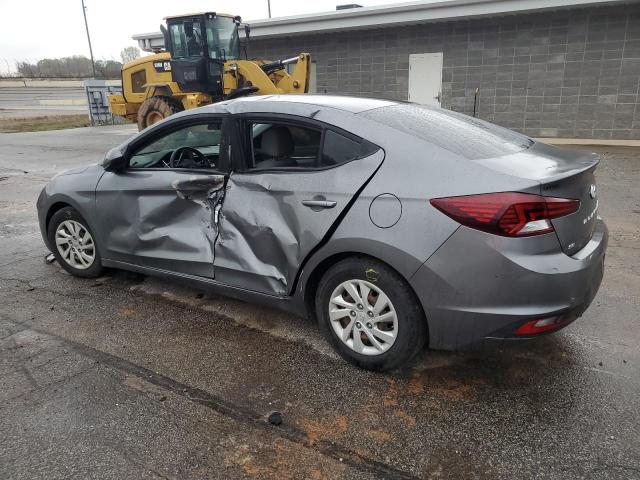 5NPD74LF7KH486591 - 2019 HYUNDAI ELANTRA SE GRAY photo 2