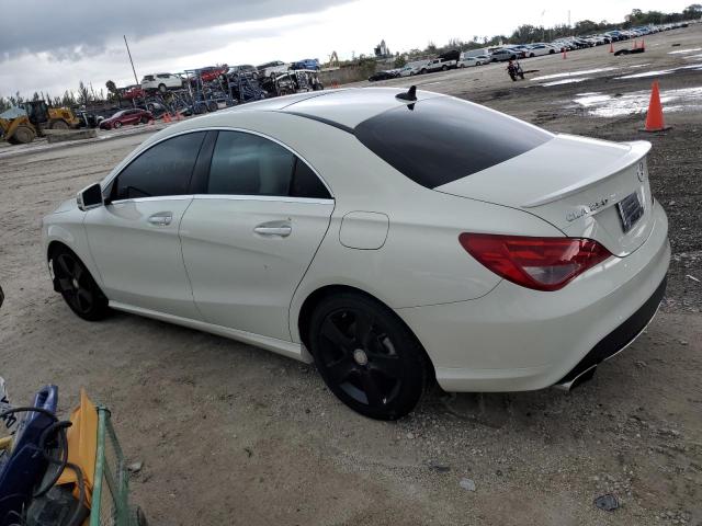 WDDSJ4GB7GN332184 - 2016 MERCEDES-BENZ CLA 250 4MATIC WHITE photo 2