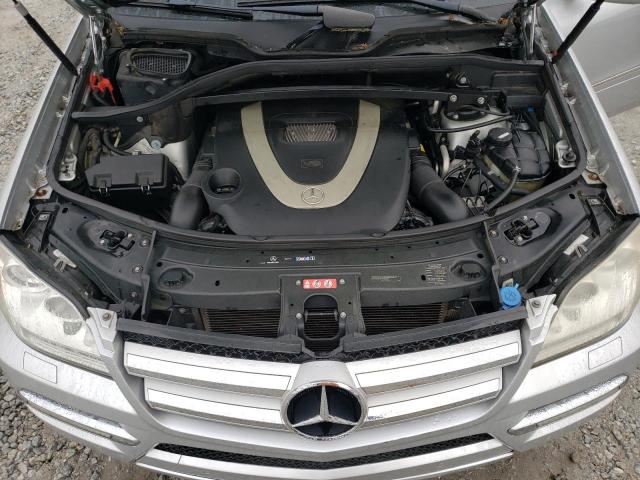 4JGBF7BE8CA765797 - 2012 MERCEDES-BENZ GL 450 4MATIC SILVER photo 12