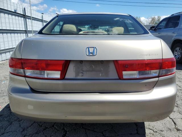 JHMCM567X3C046651 - 2003 HONDA ACCORD EX GOLD photo 6