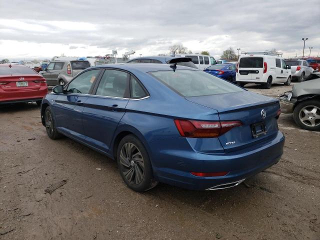 3VWG57BU4KM020029 - 2019 VOLKSWAGEN JETTA SEL PREMIUM BLUE photo 2