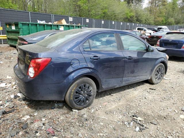 1G1JA5SG2G4157663 - 2016 CHEVROLET SONIC LS 蓝色 照片 3