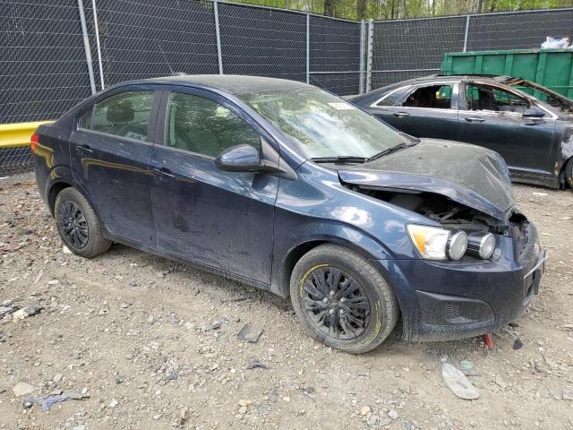 1G1JA5SG2G4157663 - 2016 CHEVROLET SONIC LS 蓝色 照片 4