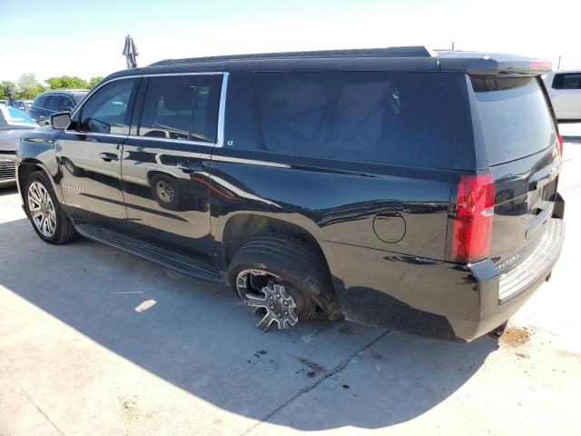 1GNSCHKC6KR330365 - 2019 CHEVROLET SUBURBAN C1500 LT BLACK photo 2