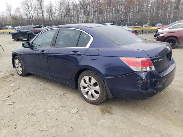 1HGCP268X8A080397 - 2008 HONDA ACCORD EXL BLUE photo 2