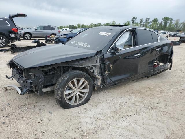 JN1BV7AP7EM691853 - 2014 INFINITI Q50 BASE BLACK photo 1