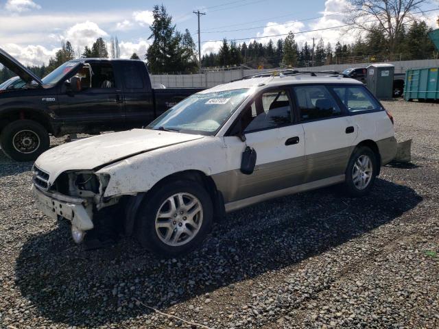 4S3BH6752Y7625914 - 2000 SUBARU LEGACY OUTBACK AWP 白色 照片 1