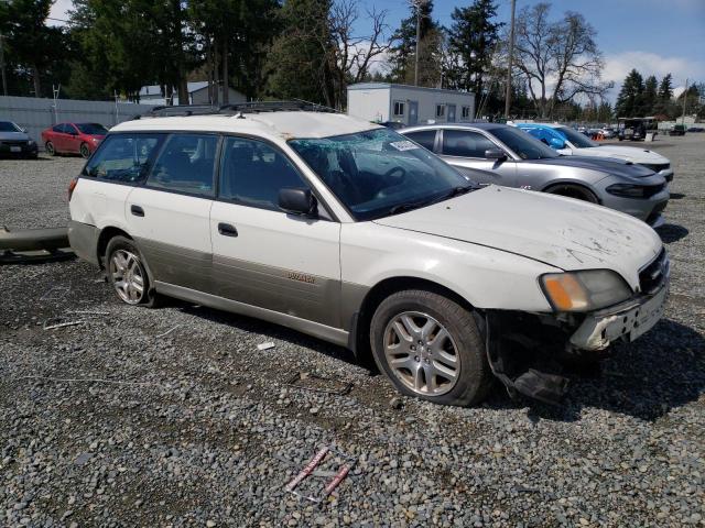 4S3BH6752Y7625914 - 2000 SUBARU LEGACY OUTBACK AWP 白色 照片 4