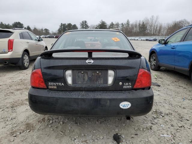 3N1CB51DX5L586998 - 2005 NISSAN SENTRA 1.8 BLACK photo 6