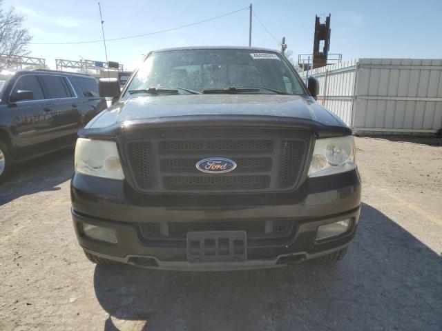 1FTRX14W84NC27405 - 2004 FORD F150 BLACK photo 5