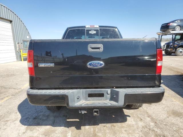 1FTRX14W84NC27405 - 2004 FORD F150 BLACK photo 6