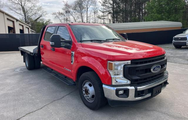 1FD8W3GT6NED59135 - 2022 FORD F350 SUPER DUTY RED photo 1