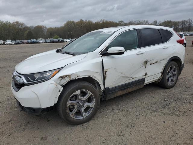 7FARW1H50KE035478 - 2019 HONDA CR-V EX WHITE photo 1