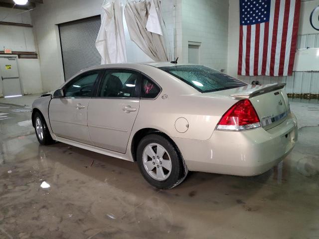 2G1WT57K491272096 - 2009 CHEVROLET IMPALA 1LT TAN photo 2