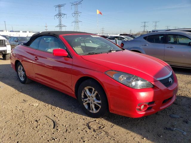 4T1FA38P37U128323 - 2007 TOYOTA CAMRY SOLA SE RED photo 4